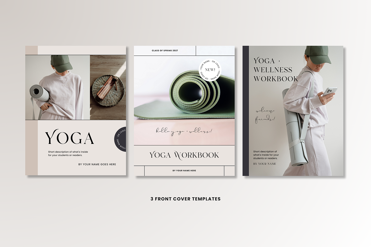 Yoga and Wellness Workbook | Canva, a Templates & Theme by Erin Cassidy (Photo 3 of 10)