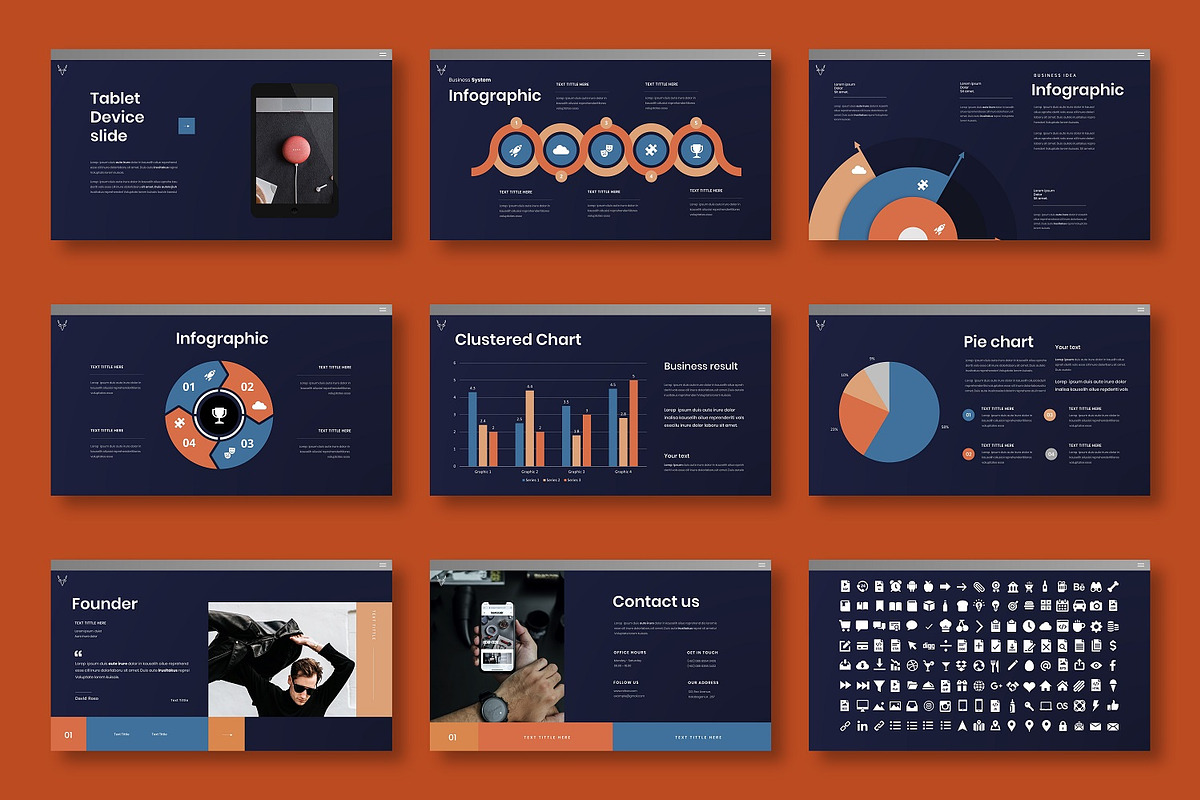 Rehan - Business Google Slide, a Presentation Template by Dens Creative Studio (Photo 5 of 6)