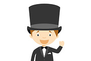 Wedding characters in cartoon style, a Person Illustration by asantosg (Thumbnail 20 of 25)
