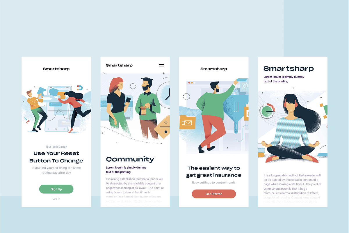 Smartsharp Illustrations, a Templates & Theme by Craftwork (Photo 4 of 6)