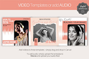 50 Podcast Instagram Template BUNDLE, a Social Media Template by Templatables (Thumbnail 6 of 12)