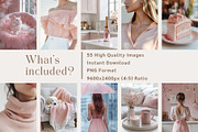 Soft Pink Stock Photos Girl Boss, a Beauty & Fashion Photo by HAYAG Creatives (Thumbnail 4 of 5)