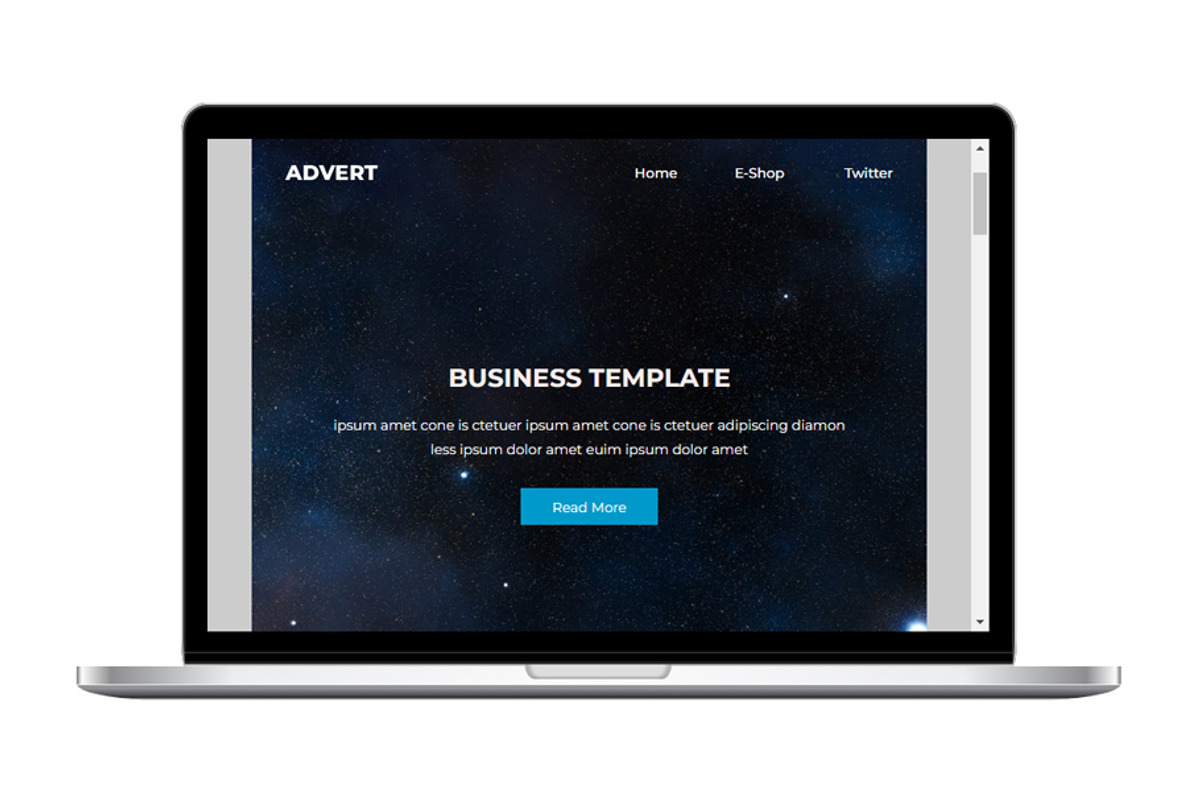 Advert - Newsletter Email Template, an Email Template by QuickArtisan (Photo 2 of 6)
