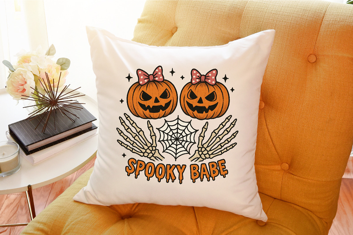 Spooky Babe Png, Skeleton Halloween, an Illustration by Sublimation Artist (Photo 9 of 9)
