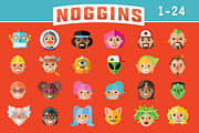 Noggins Avatar Pack, a Person Illustration by Go Faster Labs (Thumbnail 9 of 10)