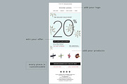Holiday Sale Email Template, an Email Template by Edit & Go Templates (Thumbnail 2 of 5)