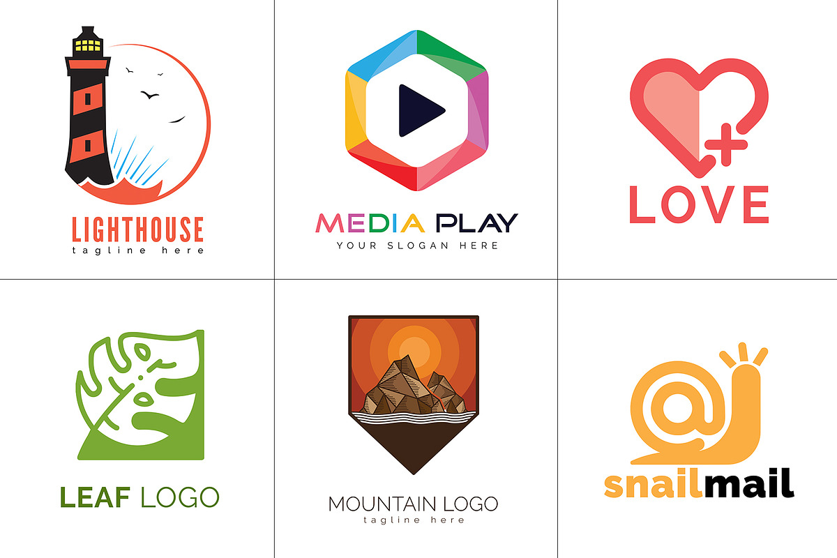800+ Professional Logos Bundle, a Branding & Logo Template by Design Forest (Photo 31 of 48)