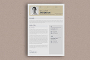 Resume Template | CV Design | 3 Page, a Resume Template by Alice_s (Thumbnail 4 of 6)