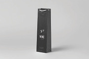 Wine Bag Mockup, a Packaging Mockup by DesignRushMarket (Thumbnail 2 of 2)