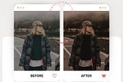 Moody Lightroom Presets & Luts, a Preset Add-On by presetsroom (Thumbnail 8 of 13)