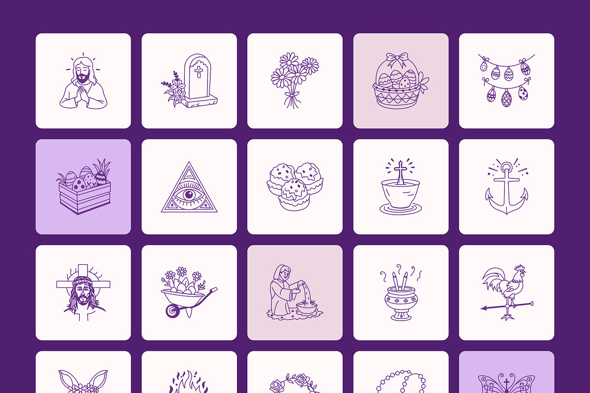 455 Celebration Doodles, an Outline Icon by Brickclay (Photo 13 of 14)