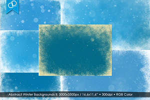 Abstract Winter Backgrounds II.