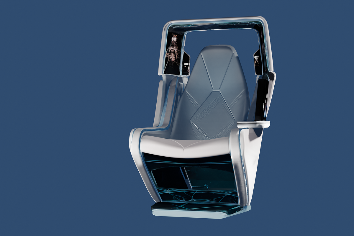 Sci-Fi Space Command Chair, a Furniture 3D Model by Temer (Photo 15 of 15)