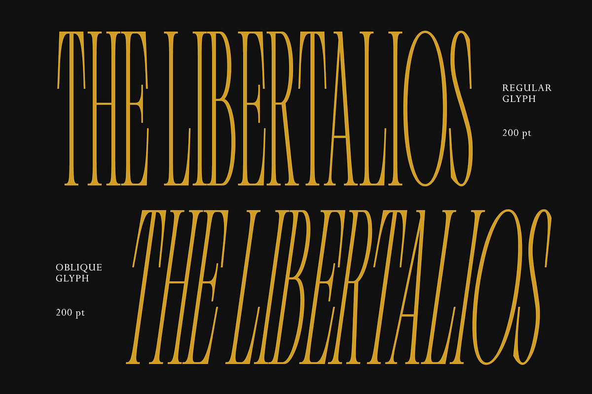 Libertalios - Super Condensed Serif, a Serif Font by Typia Nesia (Photo 2 of 10)