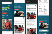 Fontanera - Plumbing Service Website, a Landing Page Template by SLAB! Design (Thumbnail 5 of 5)
