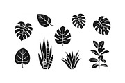 Minimal Botanical Leaf Silhouette Bu, an Illustration by Creativeshirt (Thumbnail 3 of 51)