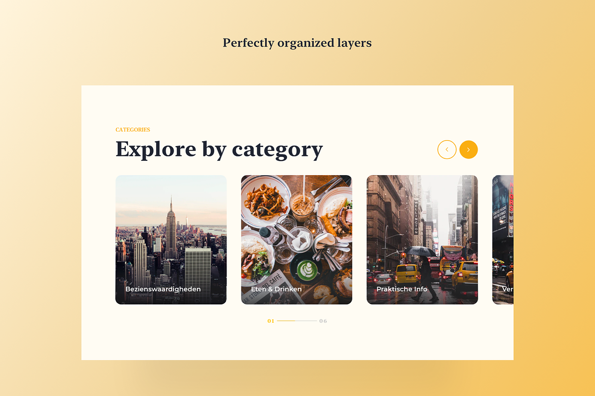 We Love New York Blog UI Kit, an UI Kit Template by AE.design (Photo 3 of 8)
