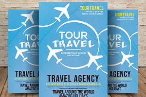 A4 Tour Travel Flyer