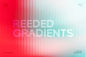 Reeded Gradients Collection, a Texture Graphic by kuro