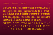 CS Kalena Drawn, a Blackletter Font by Craft Supply Co. (Thumbnail 8 of 8)