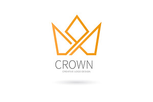 Crown logo, a Branding & Logo Template by Logocreative