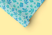 Hawaiian Flowers Seamless PatternSet, a Pattern Graphic by La Caleya patterns (Thumbnail 3 of 5)