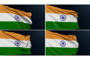 India Flag New Delhi Sign Indian