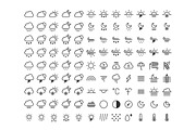 Weather Glyph Set, an Icon by Web Icon Set (Thumbnail 4 of 4)