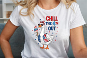 4th of July Goose Patriotic Chill th, an Illustration by Sublimation Artist (Thumbnail 8 of 9)