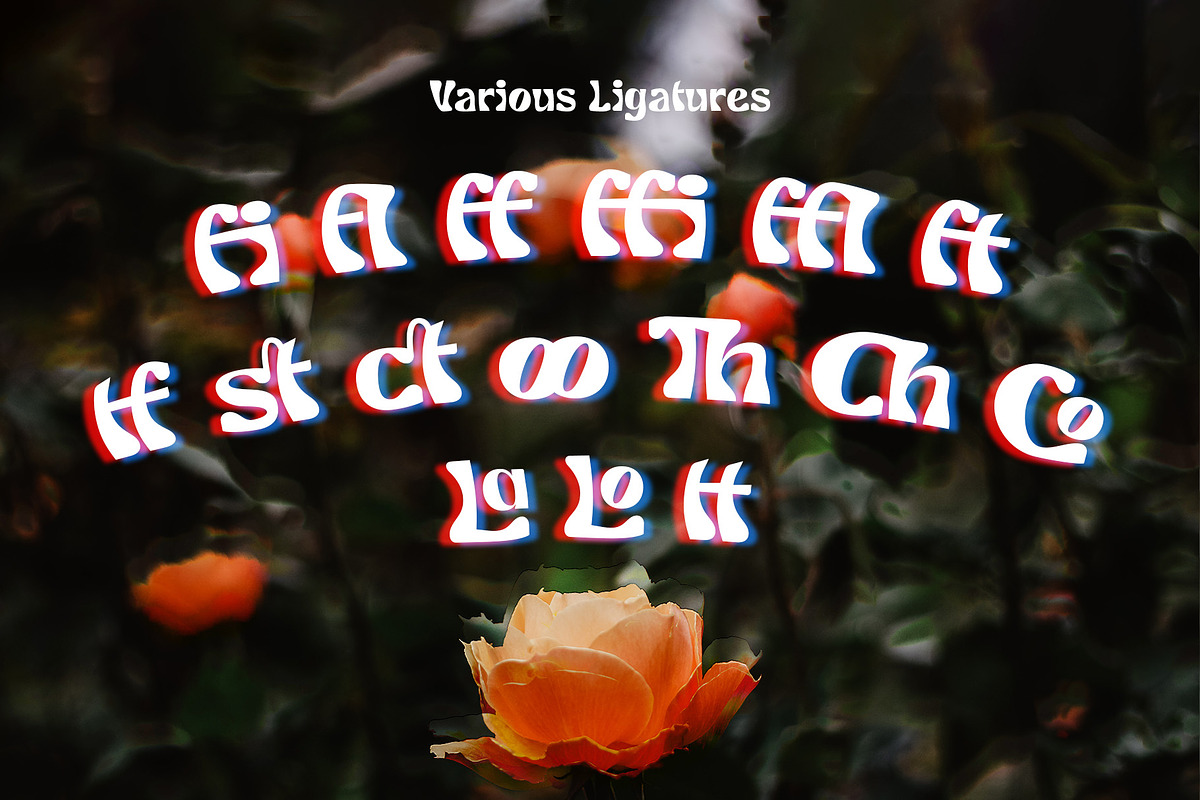 Lastone - Psychedelic Font, a Sans Serif Font by Drizy (Photo 9 of 10)