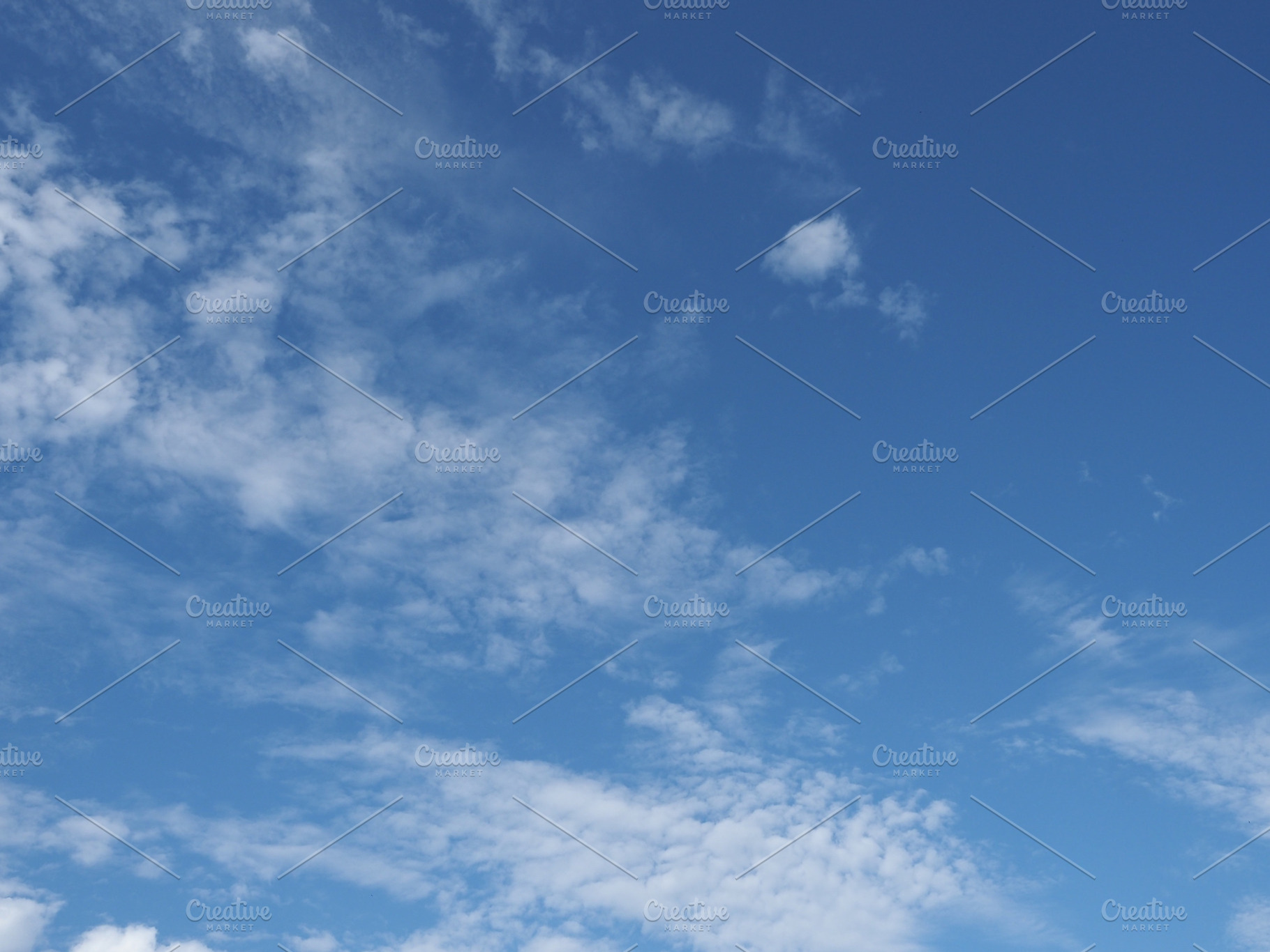blue sky cloudscape background, a Photo by WorldPhotos