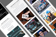 Responsive E-newsletter template, an Email Template by QuickArtisan (Thumbnail 4 of 7)
