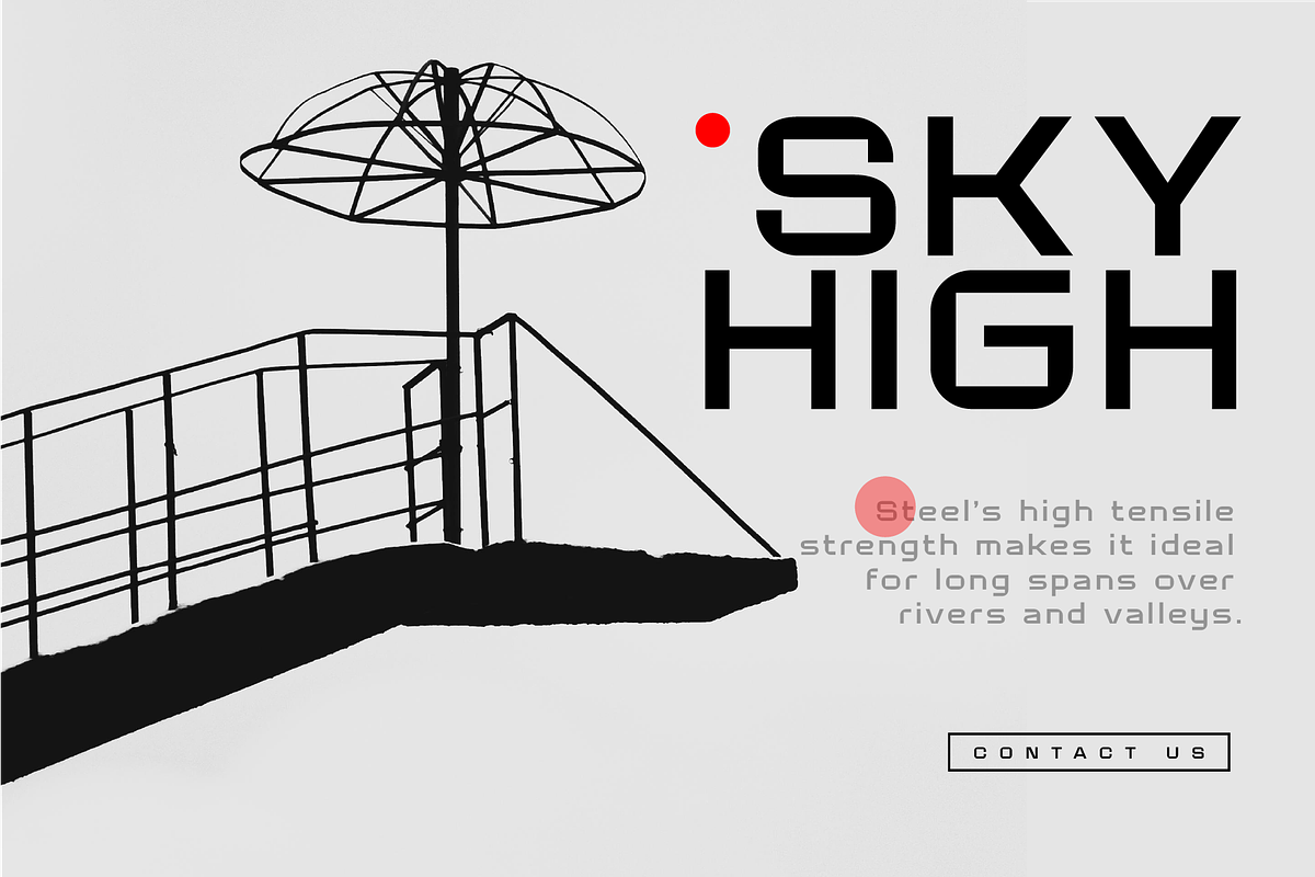 Zean Sharp Geometric Tech Font, a Sans Serif Font by Ebad Designs (Photo 3 of 10)
