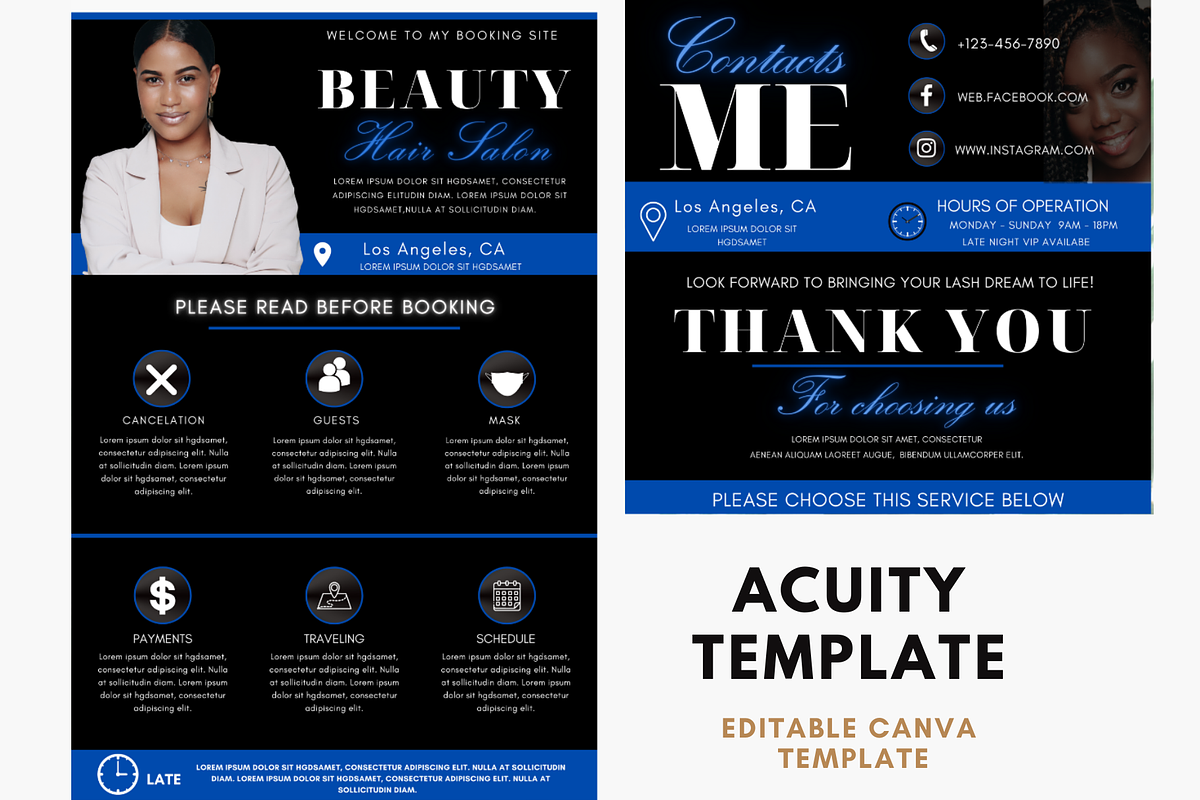 Acuity Scheduling Template, a Templates & Theme by TimCanvaTemplate (Photo 4 of 5)