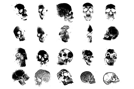 Skulls Vector Pack #1