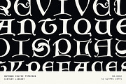 Antique Gothic Celtic Font, a Blackletter Font by Century Library (Thumbnail 1 of 5)
