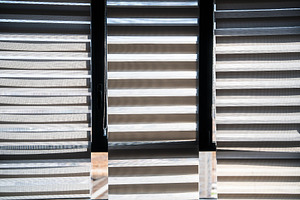 Symmetrical Zebra Window Blinds