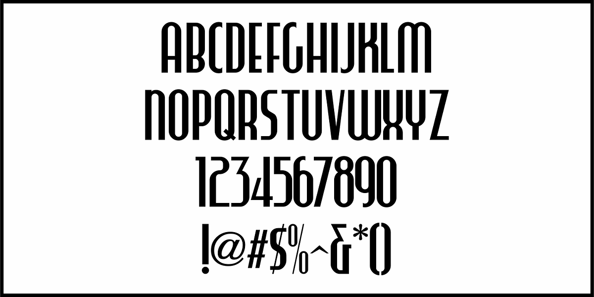 Counter Service JNL, a Sans Serif Font by Jeff Levine Fonts (Photo 3 of 5)
