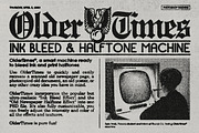 OlderTimes | Ink Bleed + Halftone, a Layer Style Add-On by Thundr Co. (Thumbnail 1 of 9)