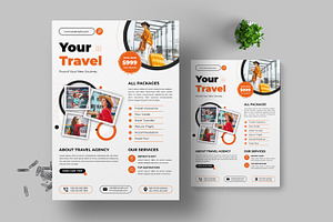Travel Flyer Design, a Flyer Template by MightyDesign