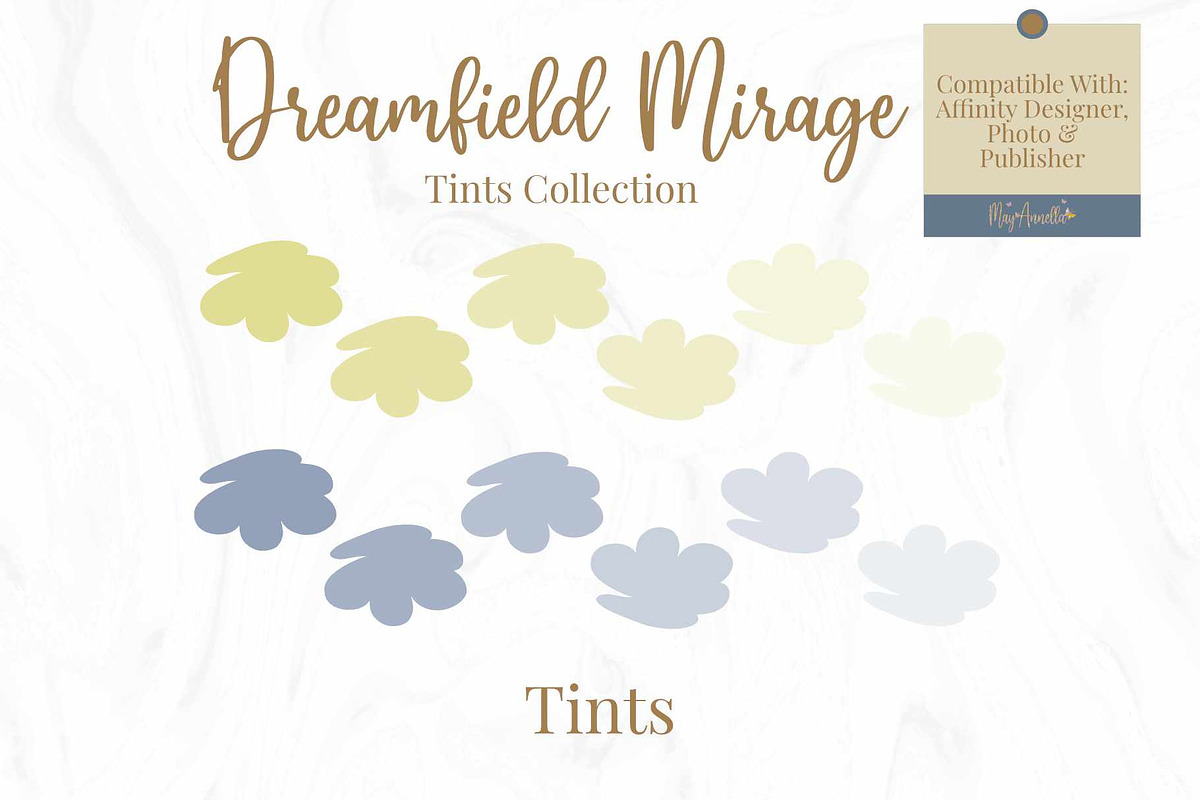 72 Colour Tints for Affinity, a Palette Add-On by May Annella (Photo 6 of 8)