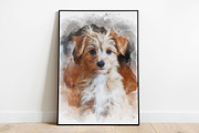 Dog Watercolor Photo Effect, an Action Add-On by Photoshop Action (Thumbnail 6 of 19)