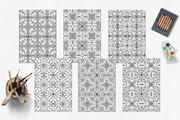 Patterns for coloring PDF,JPG vol-12, a Brochure Template by dnapslvsk (Thumbnail 4 of 6)