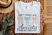 Coquette Mental Health Bow PNG, an Illustration by SharpMarketplace (Thumbnail 5 of 9)
