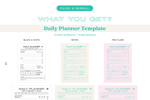 TIME MANAGEMENT_Full Planner Set