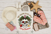 Skeleton Christmas Santa PNG, an Illustration by Designking (Thumbnail 2 of 4)