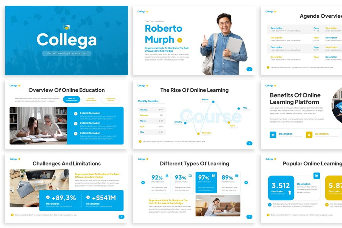 Collega - Powerpoint Template, a Presentation Template by SlideFactory (Photo 2 of 4)