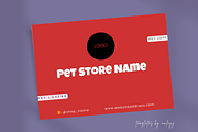 pet shop thank you card, a Card Template by Elegant_Studio44 (Thumbnail 3 of 6)