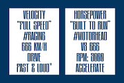 PRAK Notch – Ultra Condensed Font, a Sans Serif Font by Healltica.std (Thumbnail 9 of 18)