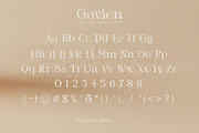 Gavien _ Ligature Serif Font, a Serif Font by Penatic Studio (Thumbnail 9 of 10)